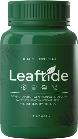 Green LeafTide capsules bottle, 30 capsules, natural botanical supplement