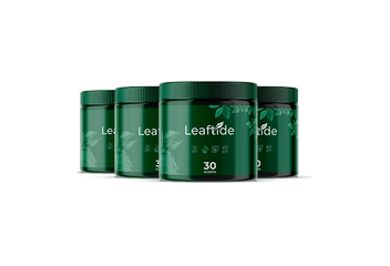 Four jars of LeafTide Powder — Buy 2 Get 2 Free bundle, most popular