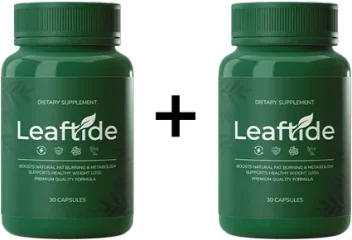 Two bottles of LeafTide capsules — Buy 1 Get 1 Free bundle
